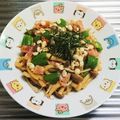 もぐ・ω・くま's cooksnap of when they made 超簡単！バター香る醤油焼きうどん.