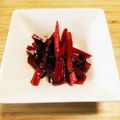 もちっこ橙色's cooksnap of when they made パプリカの塩昆布あえ(浅漬け).