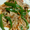 ちろ（＊´∀｀＊）'s cooksnap of when they made 青椒肉絲（豚肉とピーマンの細切り炒め）.