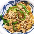いたちゃん55's cooksnap of when they made 葛きりと豚こまのチャプチエ.