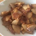 キヨミズ0215's cooksnap of when they made 大根とベーコンのオイスター炒め.