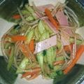 yoyoyouこ's cooksnap of when they made 簡単もう一品♪春雨中華サラダ.