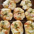 ベーカー's cooksnap of when they made ハムマヨチーズパン.
