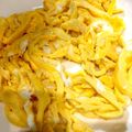 丘のタヌキちゃん's cooksnap of when they made 電子レンジで簡単*錦糸卵.