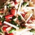 あ塩ちゃん's cooksnap of when they made 長芋★トマト★オクラであっさりサラダ.