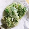☆HIMAWARI★'s cooksnap of when they made 油はねが心配な方に!　簡単しし唐の天ぷら.