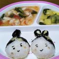 イエローバード's cooksnap of when they made 簡単！可愛い♪キャラ弁当☆七夕たなばた～.