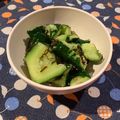 ☆hironon☆'s cooksnap of when they made 【3分で完成】たたきキュウリの塩昆布和え.