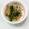 kumi★0301's cooksnap of when they made 【副菜･作り置き】小松菜ともやしのナムル.