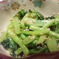 ねこはがき's cooksnap of when they made 【10分以内】小松菜ナムル.