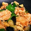 nene×nene's cooksnap of when they made 夏野菜たっぷり！黒酢あんかけ唐揚げ.