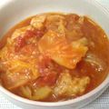 すわりん♪'s cooksnap of when they made 鶏肉とキャベツのトマト煮込み.