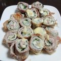 mako122's cooksnap of when they made 簡単な大葉とチーズの豚バラの肉巻き.