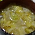 ヨシヨッシー's cooksnap of when they made キャベツの鶏ガラスープ.