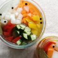 haupiapie's cooksnap of when they made すし酢で簡単☆ピクルス.