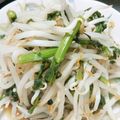 ﾁｮｺﾁｯﾌﾟ☆'s cooksnap of when they made もやしと春菊のポン酢炒め.