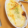 ゆちちくんママ♪'s cooksnap of when they made 鮭と卵とほうれん草のチーズソースグラタン.