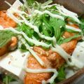 Ａ☆Ｓ's cooksnap of when they made 炙りサーモン腹身豆腐入り丼♪.
