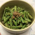 みんにょんぼん's cooksnap of when they made ささげのゴマ和え.
