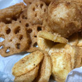 Sa〜ちゃん's cooksnap of when they made 日清の唐揚げ粉で蓮根と新じゃがの唐揚げ.