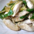 もろもろ10もろ's cooksnap of when they made 胸肉とじゃが芋のチンジャオロース風炒め♪.