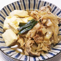 amm46's cooksnap of when they made 豚こま切れ肉のすき煮【作り置き】.