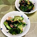 にきけん's cooksnap of when they made 春よ来い♪桜えびとワカメの酢の物.