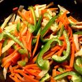 ame-ikuru's cooksnap of when they made ３色野菜のコンソメ炒め.