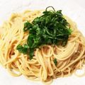 dolcektra's cooksnap of when they made 白だしde簡単おいしい明太子スパゲティ♬.