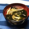 misatona's cooksnap of when they made 焼肉屋さんのワカメスープ.