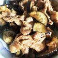 1男4女のママ's cooksnap of when they made 豚肉となすびの生姜焼き.
