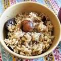 ※Kei's cooksnap of when they made 市販のむき栗を使って、簡単栗ご飯.