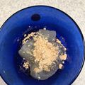 ちなっち☆'s cooksnap of when they made 片栗粉で作る♡夏プルっプルのわらびもち.