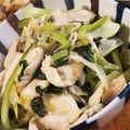 低カロ探検隊's cooksnap of when they made チンゲン菜と胸肉の☆さっぱり塩レモン炒め.