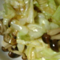 nachimama's cooksnap of when they made キャベツとしめじのさっぱり甘酢炒め.