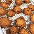 ayupepu's cooksnap of when they made 大人のチョコチップオートミールクッキー.