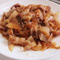 ひろみ★'s cooksnap of when they made 豚バラ肉と玉ねぎの煮物.