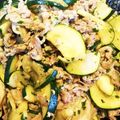 クック5WI343☆'s cooksnap of when they made ズッキーニ・舞茸・豚バラの塩コショウ炒め.