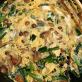 JunAiママ's cooksnap of when they made なめこと小葱の卵とじ.