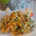 竹ちゃーん's cooksnap of when they made いんげんとコーンのカラフル天ぷら.