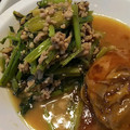 ユーロン's cooksnap of when they made 大根の葉と挽き肉の甘辛炒め.