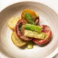 ひなたあきこママ's cooksnap of when they made アスパラトマトの胡麻マヨサラダ.