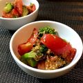 misatona's cooksnap of when they made トマトとブロッコリーの和風サラダ.