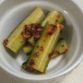 ぽーぽぽぽ's cooksnap of when they made ラー油できゅうりのお漬物｡+☆+｡ﾟ.