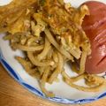 なつをなつ's cooksnap of when they made 簡単ズボラ飯☆焼きそばIN卵焼き.