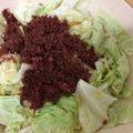 みりん調味料's cooksnap of when they made ルクエで朝ごはん★蒸して美味しいキャベツ.