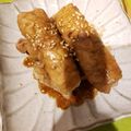 腹ぺこねこ's cooksnap of when they made お餅をおかずに♪お餅と大葉の肉巻き.