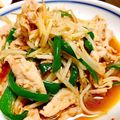 P_Poncho's cooksnap of when they made 豚肉とモヤシとピーマンのピリ辛炒め.
