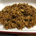 Ｒ３２ＧＴＲ's cooksnap of when they made 中華醤油で黒炒飯.