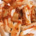 ＊にょにょん＊'s cooksnap of when they made ダイエット3分副菜 キムチと山芋の和え物.